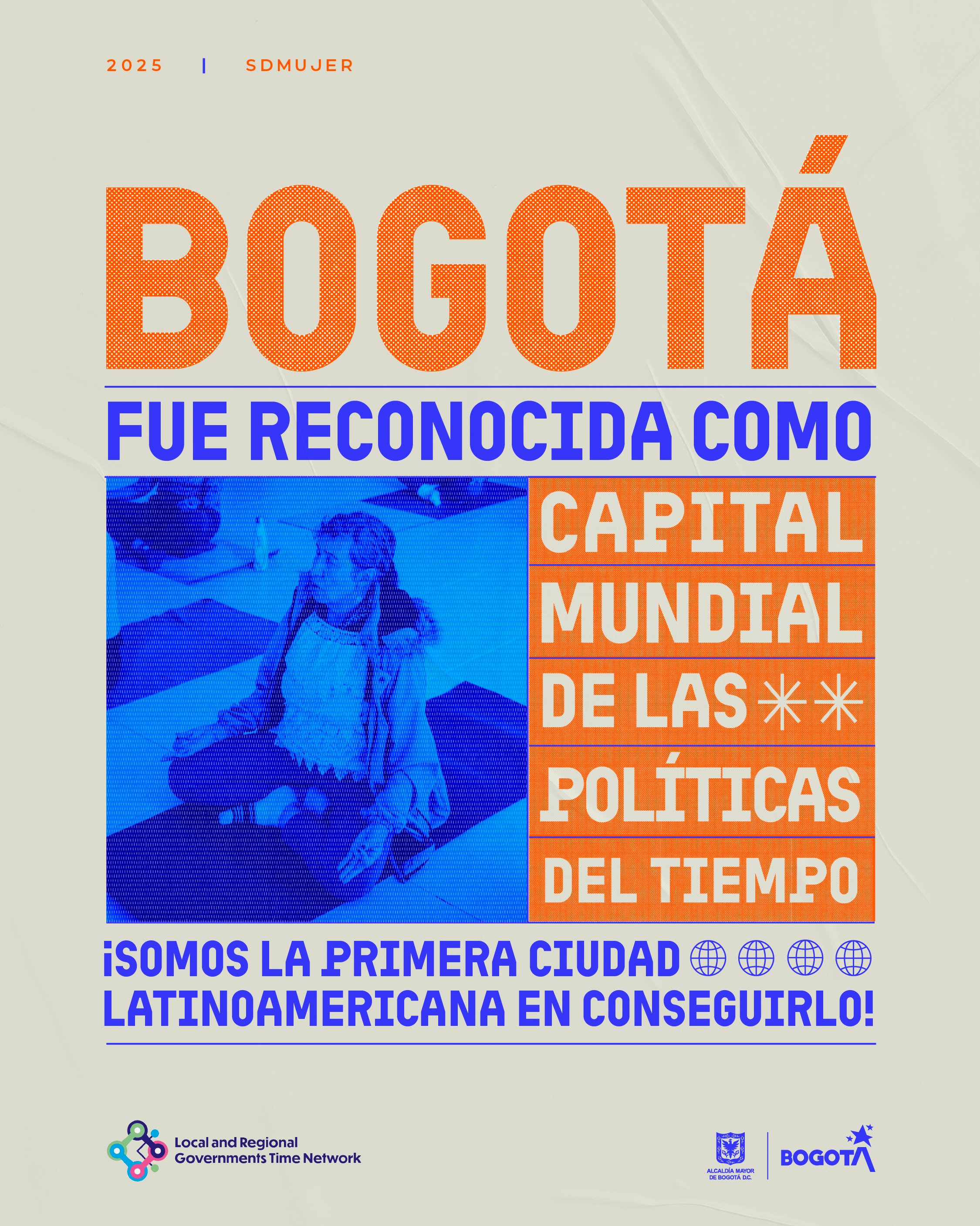 Bogotá recibe premio internacional por garantizar derechos de las mujeres