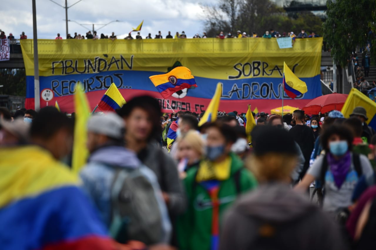 Personas con discapacidad se unen al paro nacional