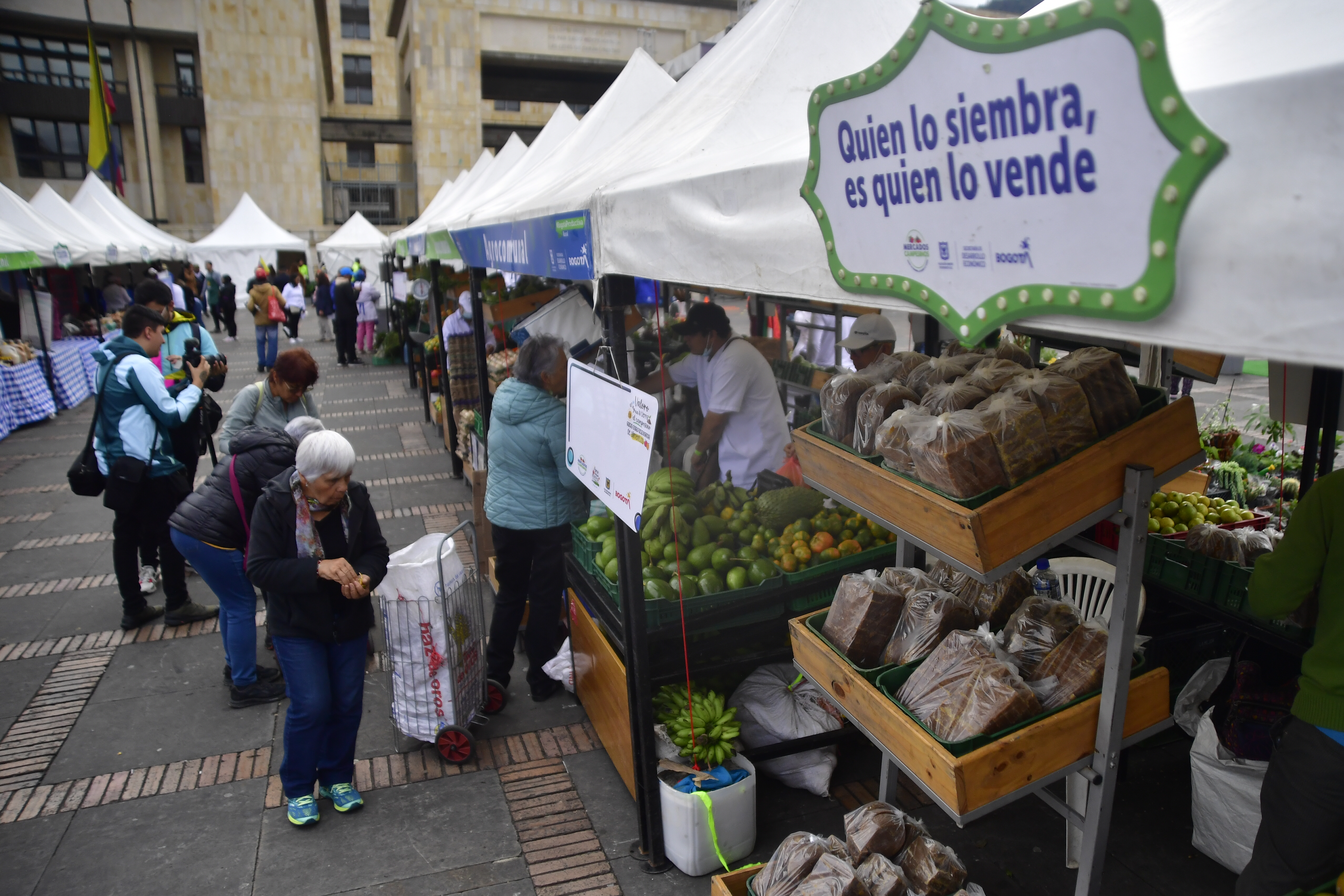 ¡Compre local este domingo en Bogotá!: programación de mercados campesinos
