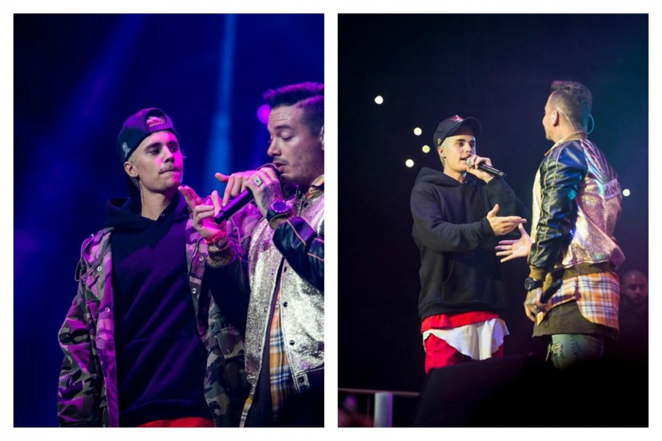 Justin Bieber, invitado especial de J Balvin en concierto en Los Ángeles