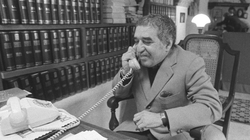 Una de las fotos privadas de Gabo que hacen parte del archivo en el Harry Ransom Center.