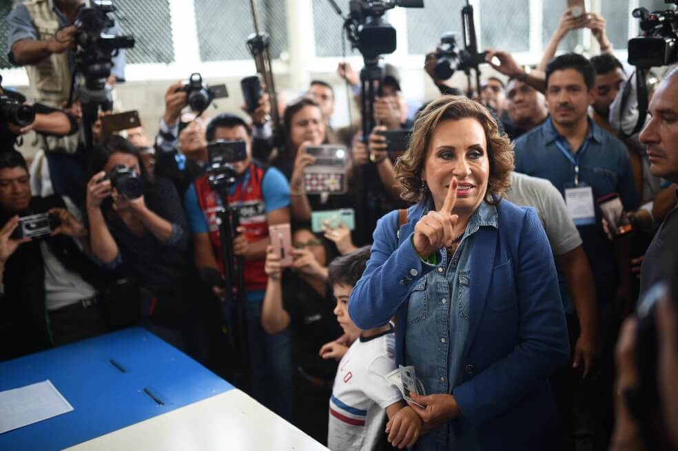 La excandidata presidencial que ahora debe presentarse ante la justicia guatemalteca