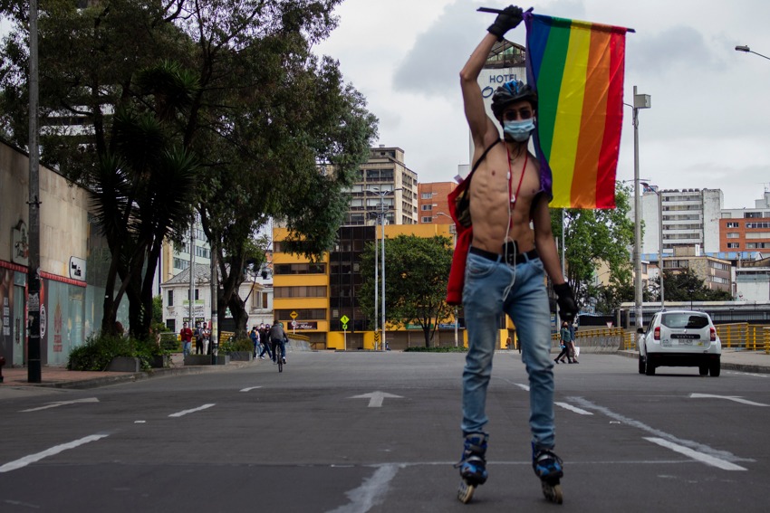 Marcha del orgullo en Bogotá