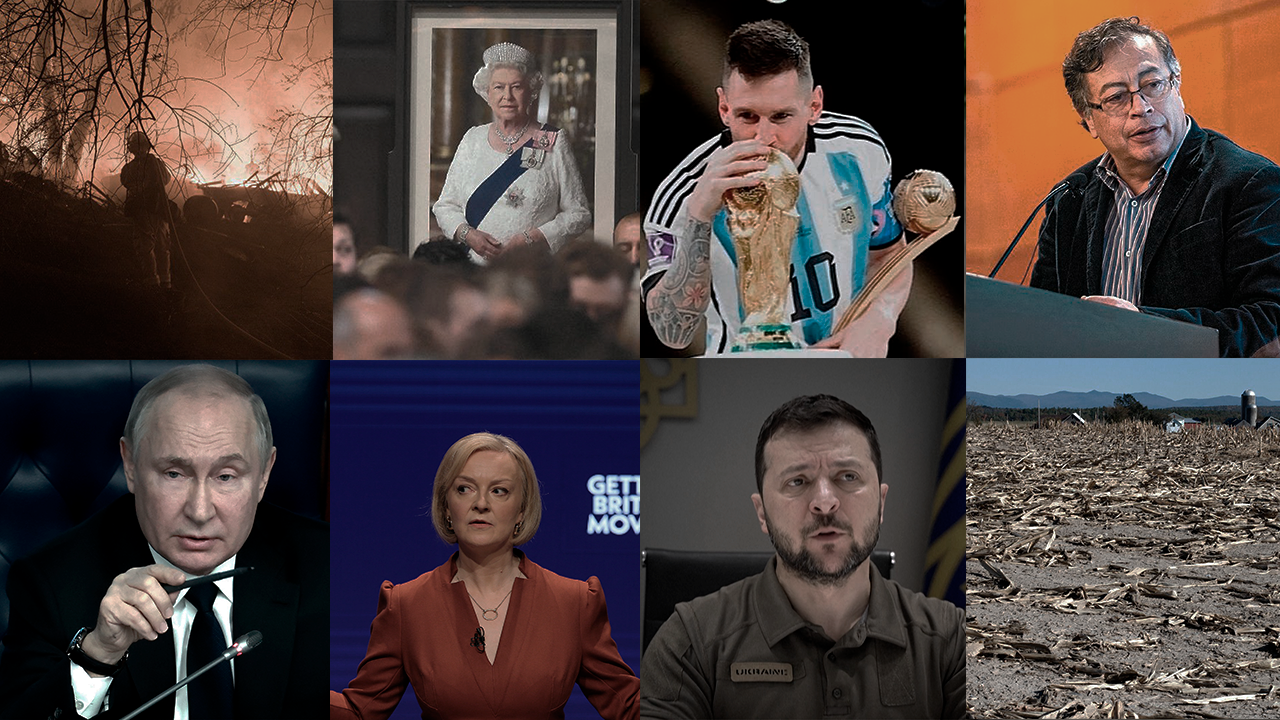 Messi, la Reina Isabel y Ucrania: las noticias más importantes del 2022