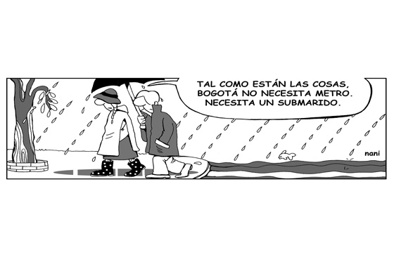 Bogotá necesita un submarino