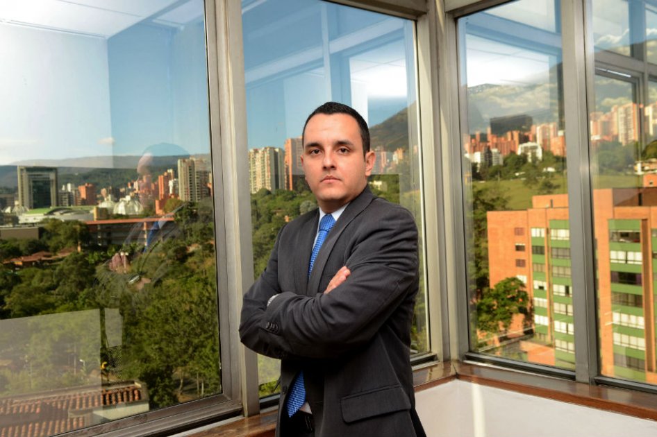 Carlos A. Gómez es el director ejecutivo de la Asociación Colombiana de Empresarios de los Subproductos de la Ganadería. /Luis Benavides