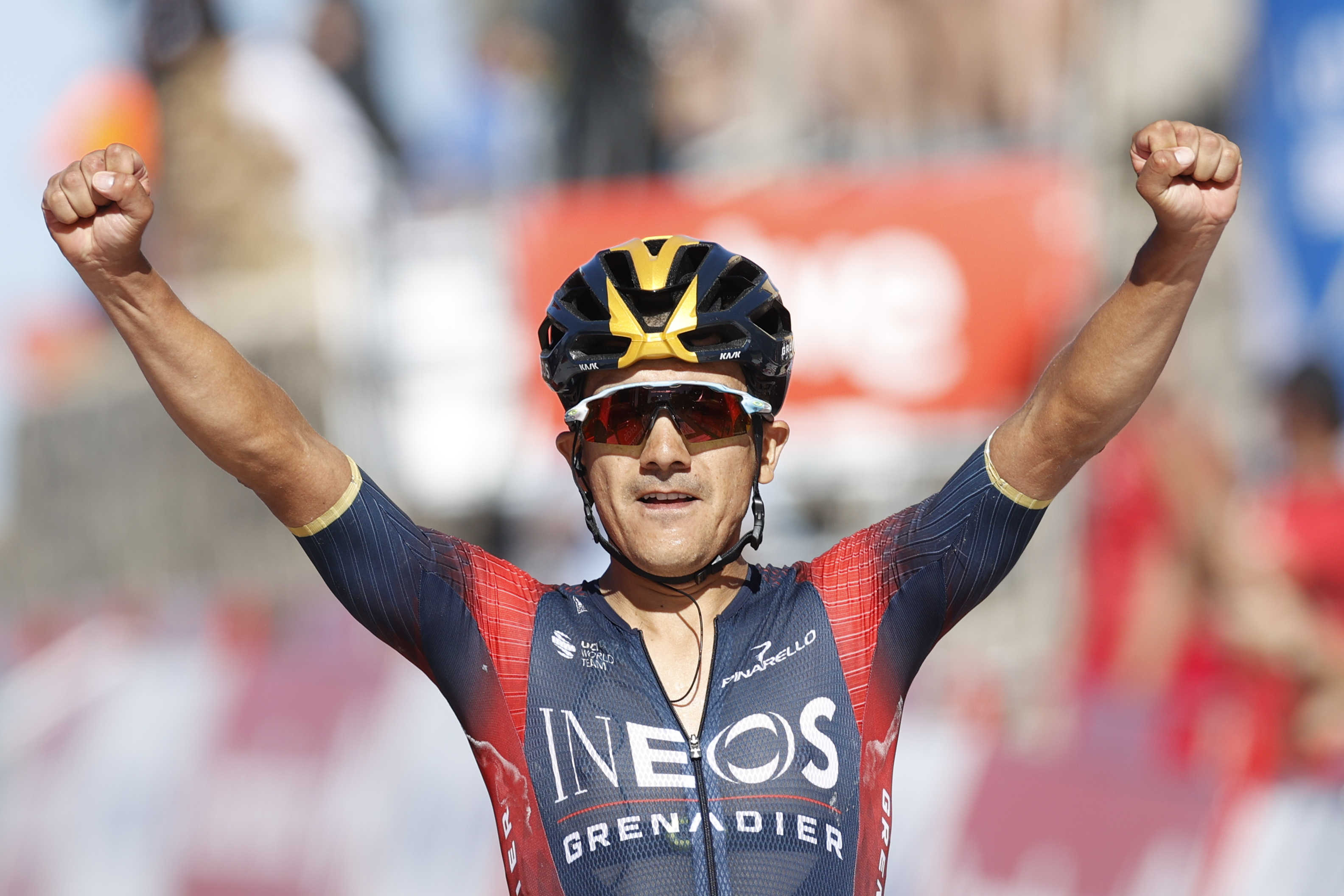 ¡Cómo le gusta la montaña a Richard! La etapa 14 de la Vuelta la ganó Carapaz
