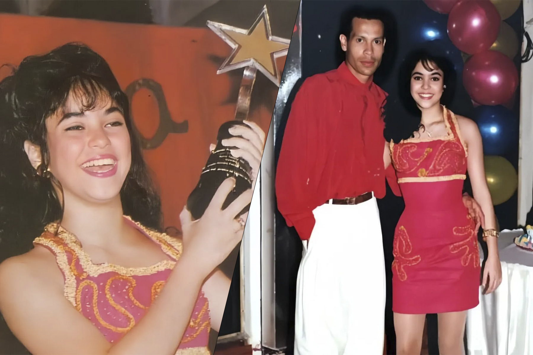 Así lució Shakira en sus 15 años. Filtran imágenes de la fiesta familiar. Fotos.