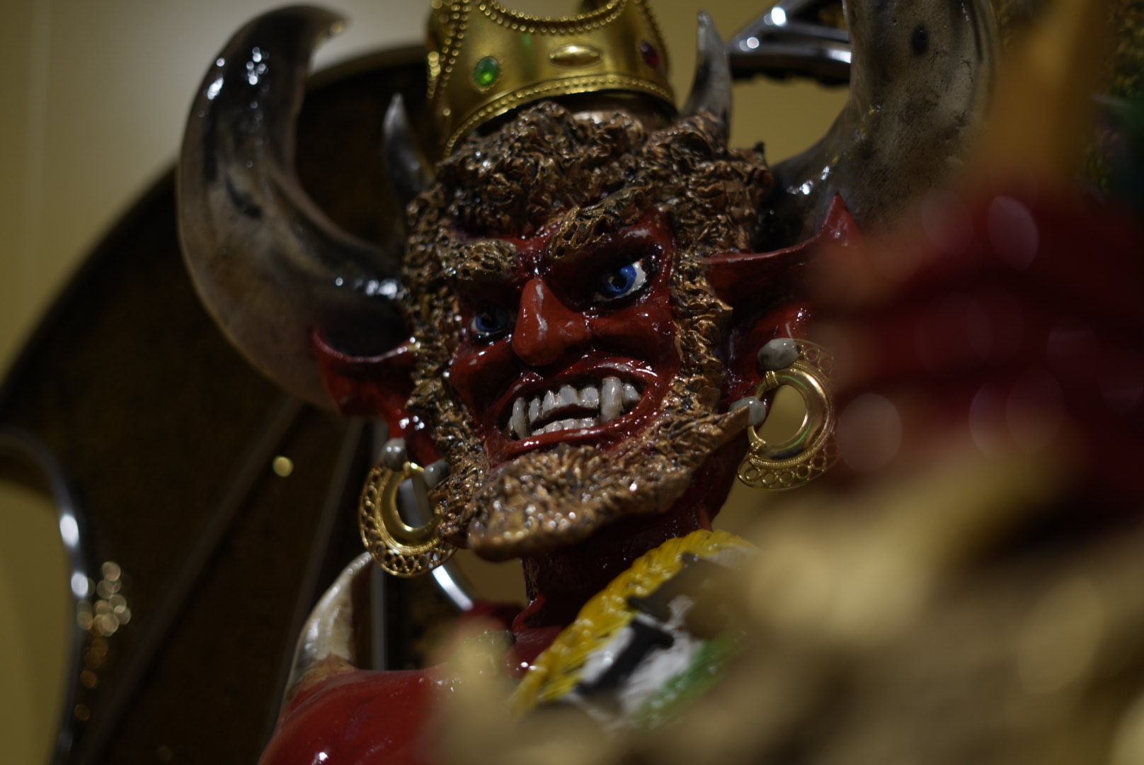 Maqueta del diablo, Carnaval de Riosucio, Caldas.