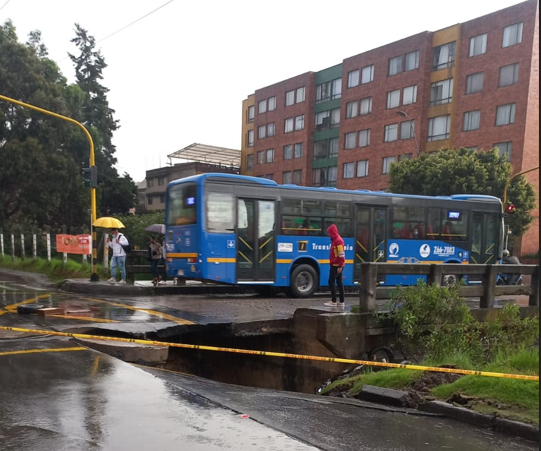 Cierran puente de Calle 3 con Carrera 60 por afectación en su infraestructura