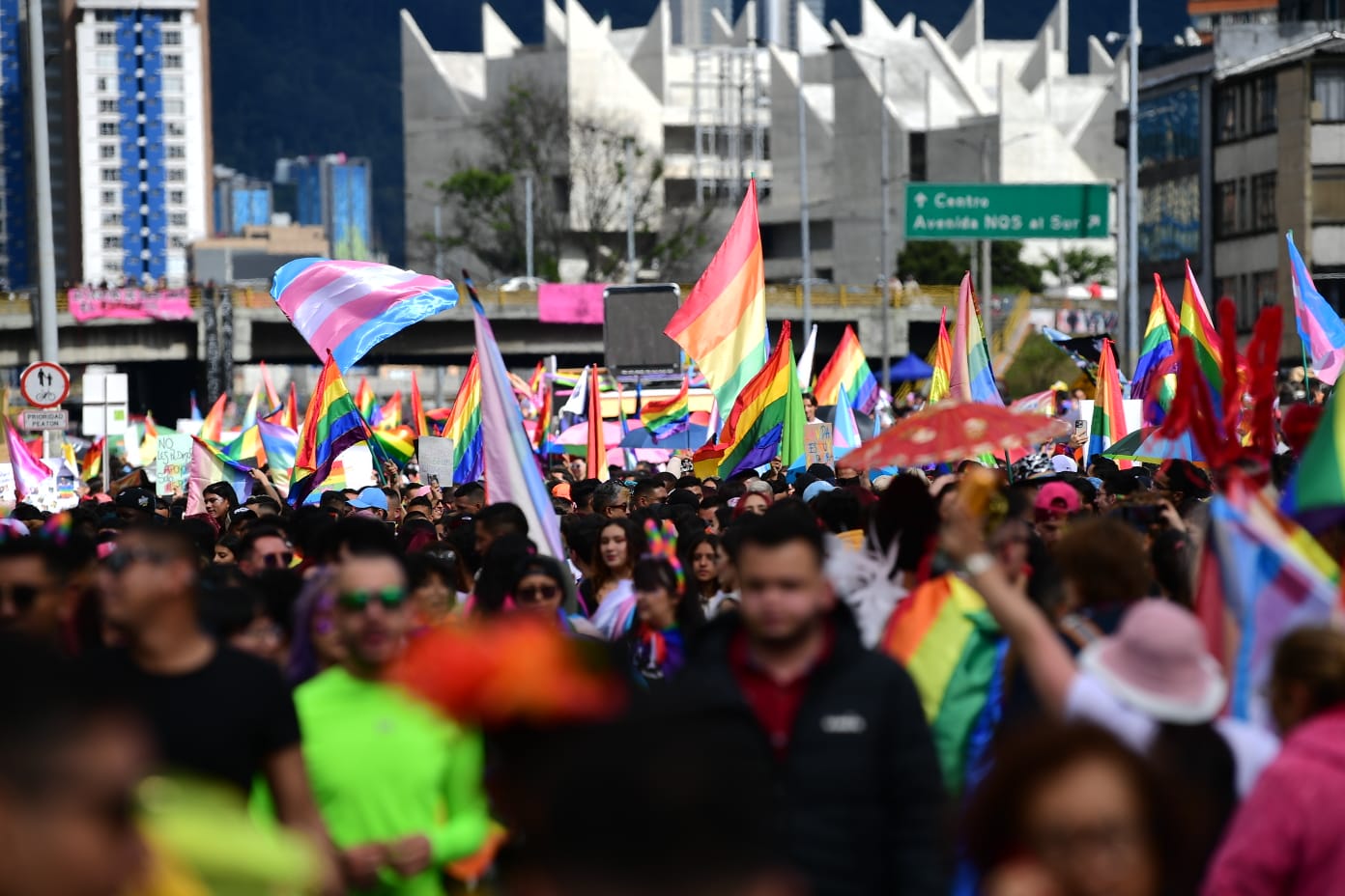 Fotos de la Marcha del Orgullo LGBTIQ+.