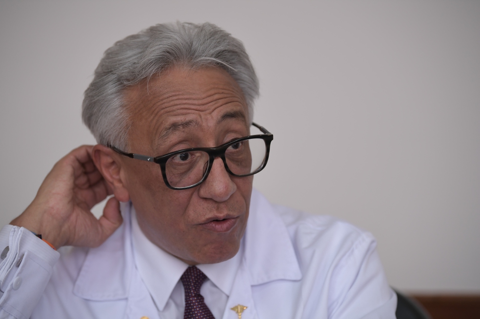 Carlos Eduardo Valdés, de 60 años, estuvo al frente del Instituto de Medicina Legal durante más de siete años. / Mauricio Alvarado - El Espectador