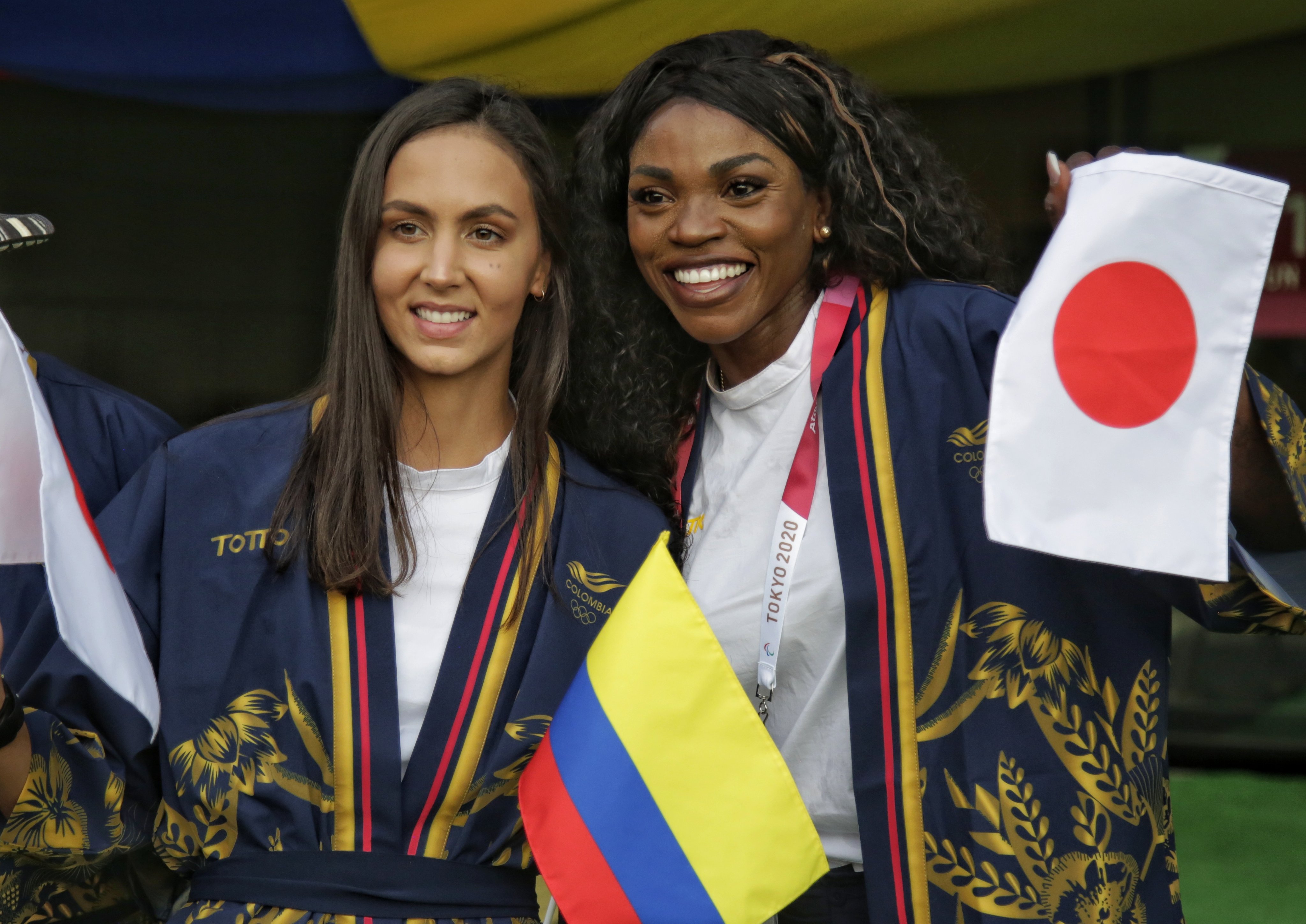 Colombia en la inauguración de los Olímpicos