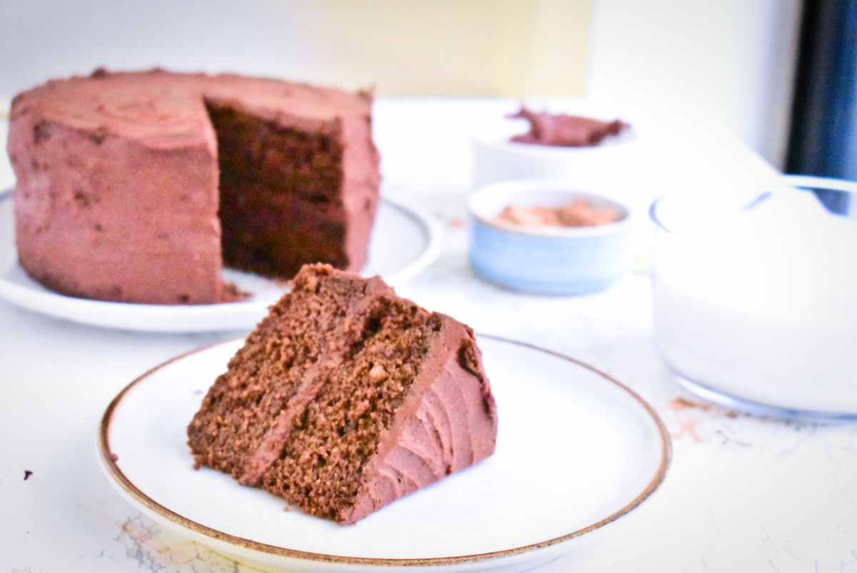 Paso a paso para hacer una torta de chocolate libre de gluten y azúcar refinada