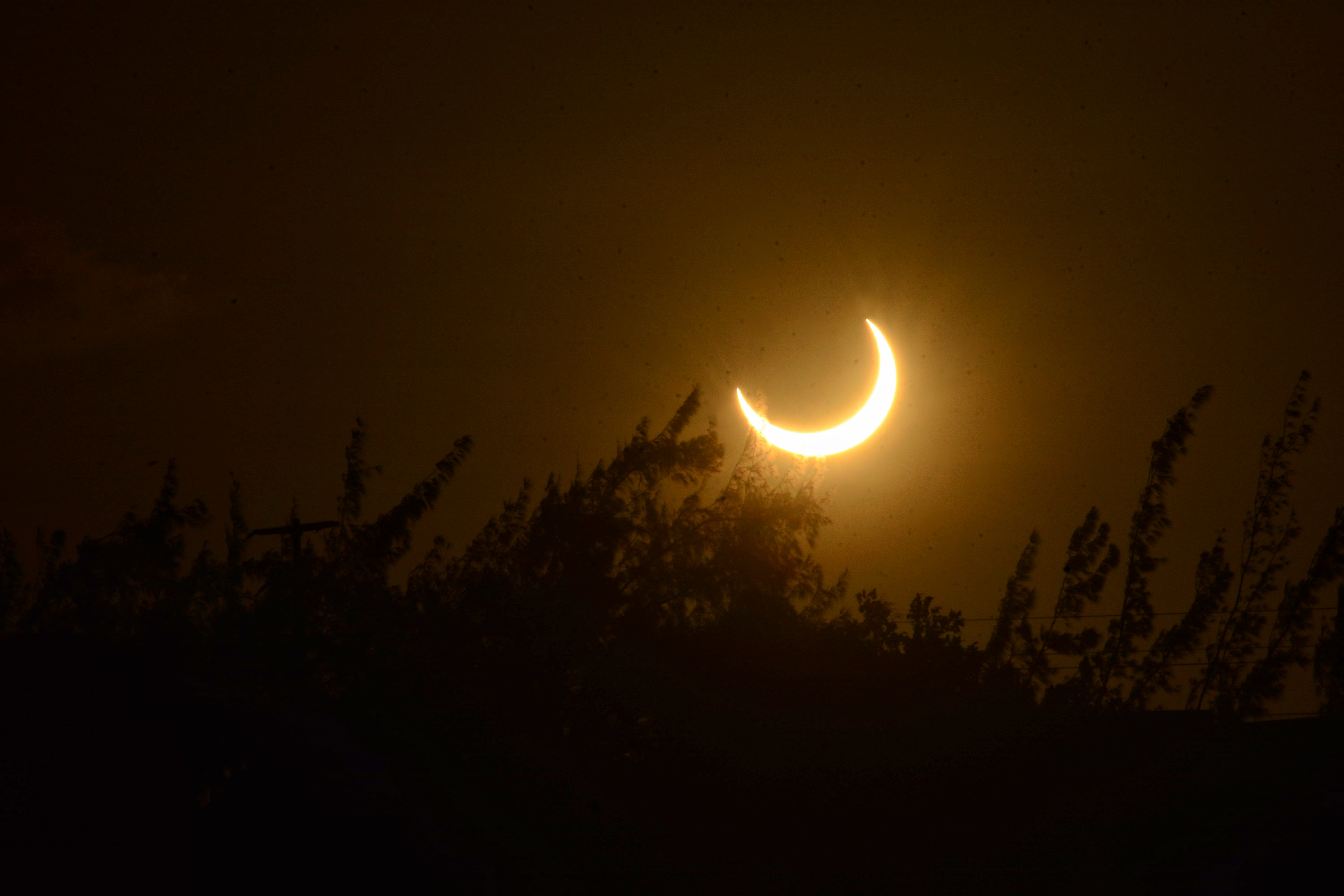 En video: así se vio el paso del eclipse anular de sol desde el espacio