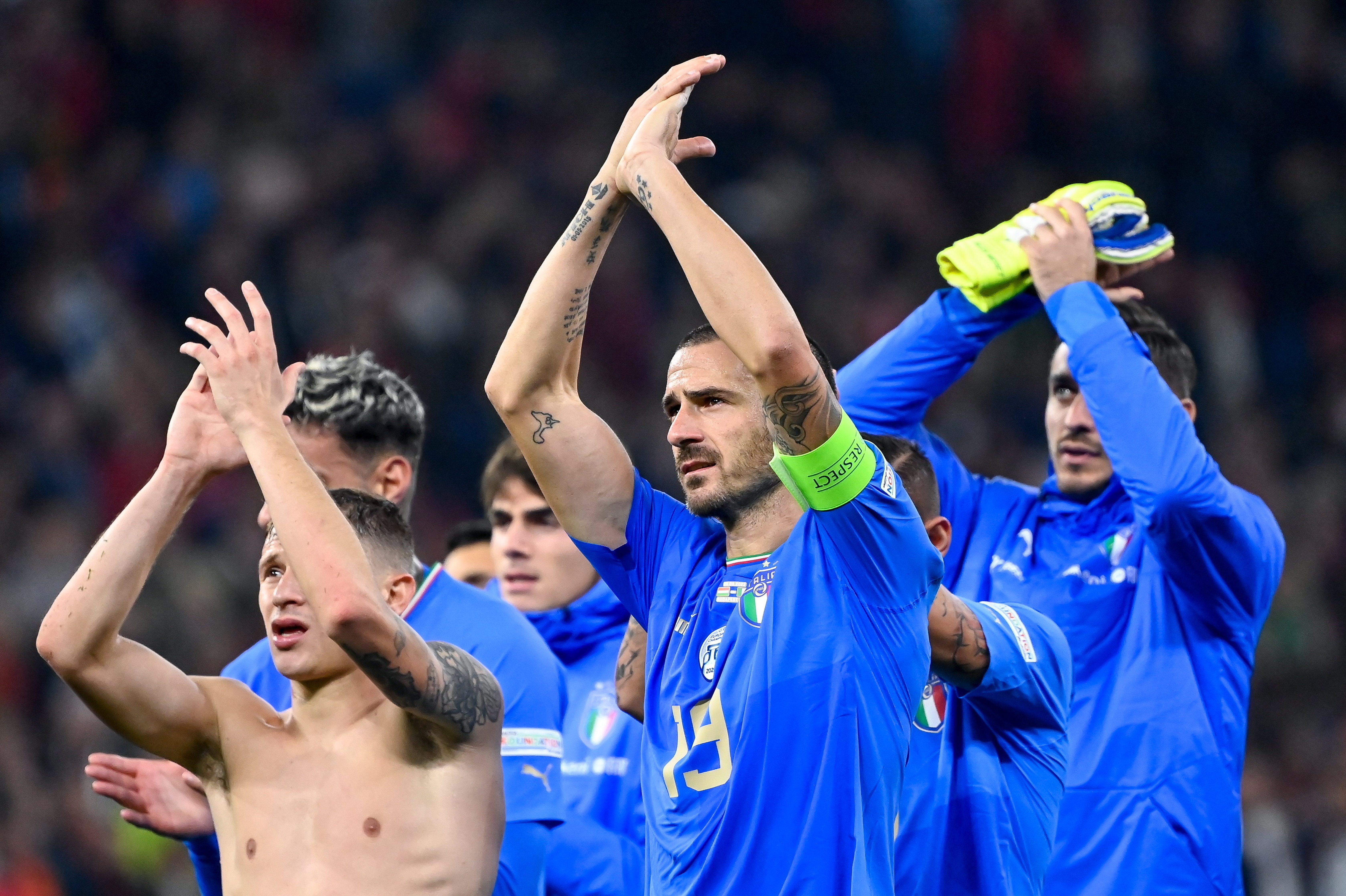 Liga de naciones: Italia entró a las finales; Alemania e Inglaterra preocupan