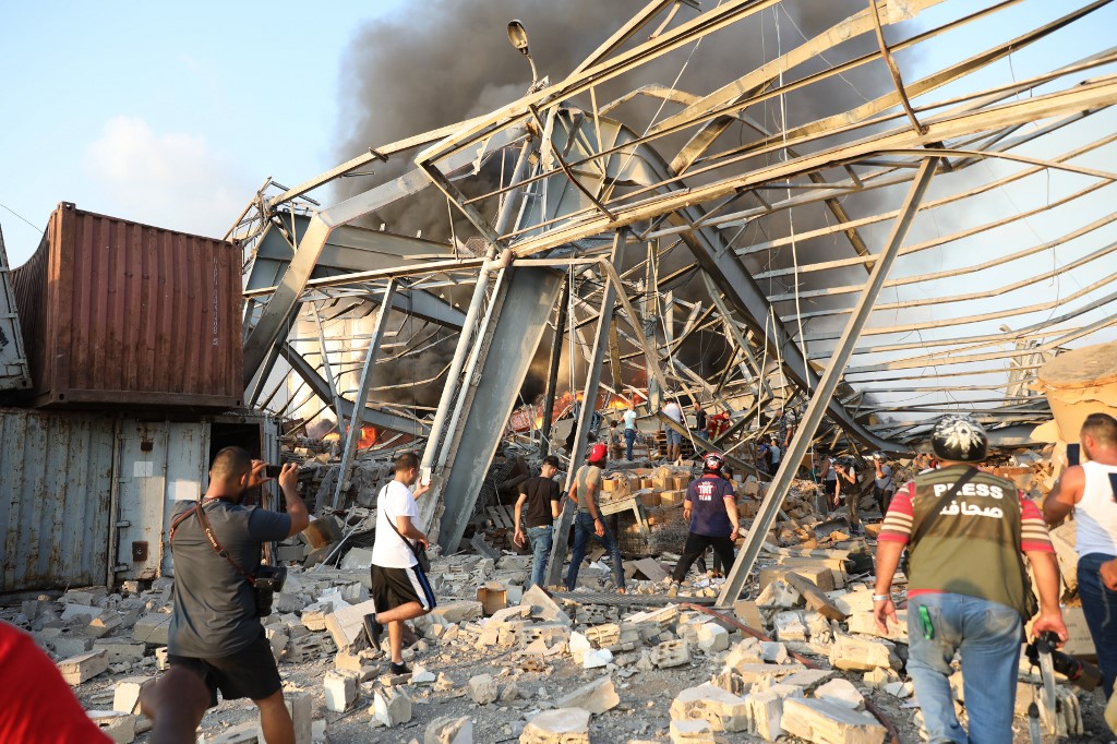 Explosión Beirut AFP