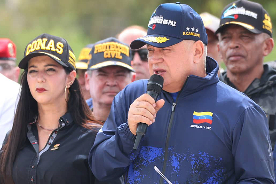 Diosdado Cabello reaparece: pide calma al grito de “traidores nunca”