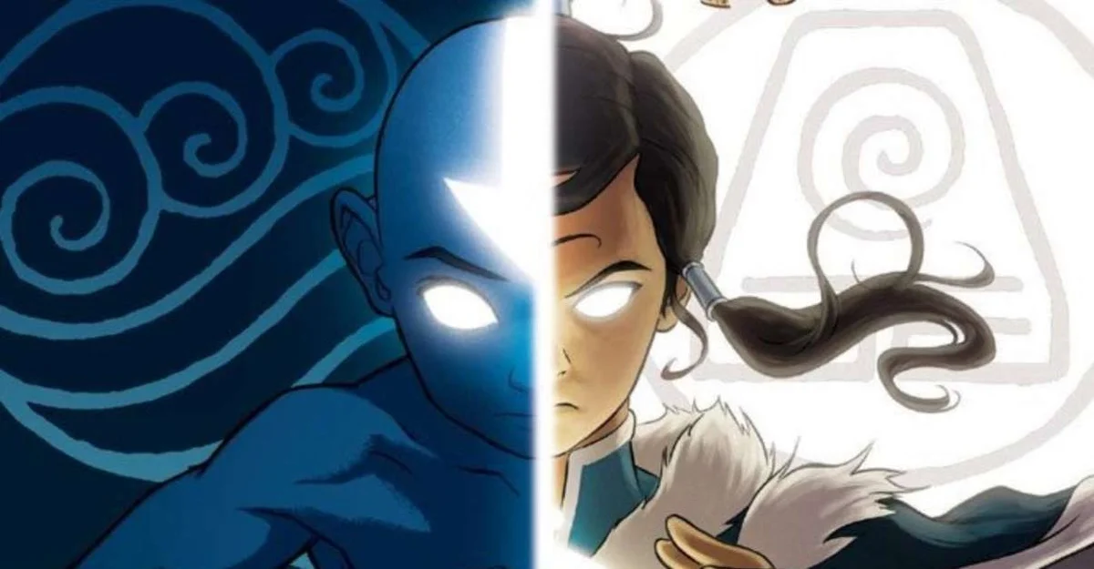 Roku, Aang, Korra y el siguiente maestro de los cuatro elementos