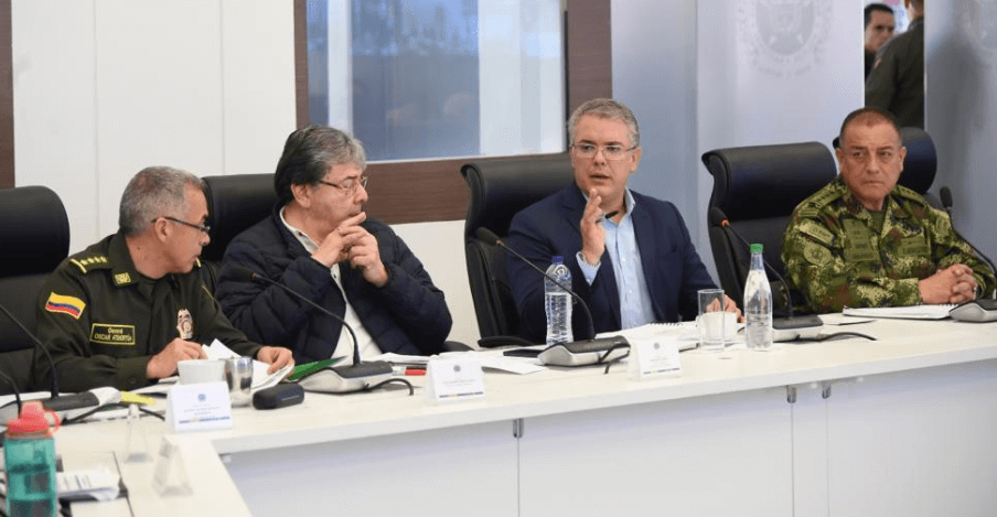 Presidente Duque llama a registrar con el celular cualquier hecho de vandalismo