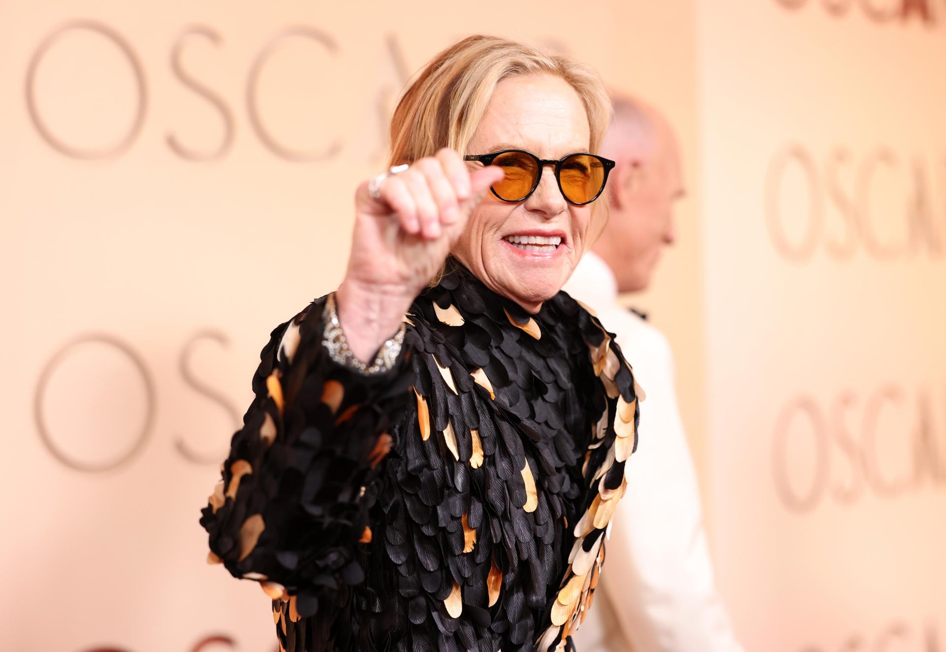 Los Angeles (United States), 15/03/2026.- Amy Madigan arrives for the 98th annual Academy Awards ceremony at the Dolby Theatre in Los Angeles, California, USA, 15 March 2026. EFE/EPA/JILL CONNELLY