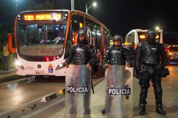 Caravana de Halloween en Cartagena generó caos y hubo un muerto