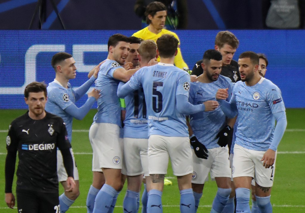 Manchester City confirmó su clasificación a los cuartos de la Champions