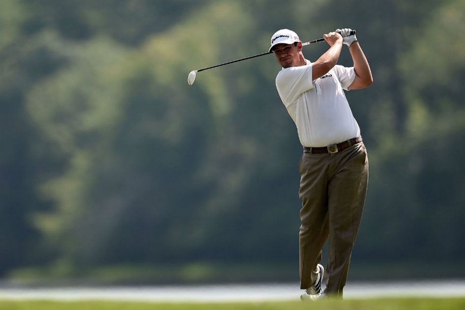 Dustin Johnson finalizó en la primera posición en Old Course. Foto: AFP