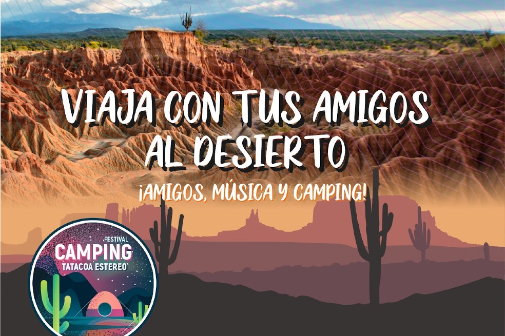 Este fin de semana es el Camping Tatacoa Estéreo