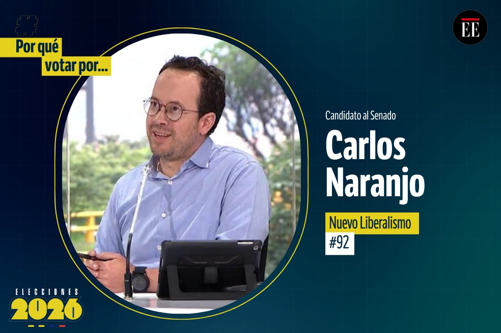 “Por qué votar por”: Carlos Andrés Naranjo, candidato al Senado