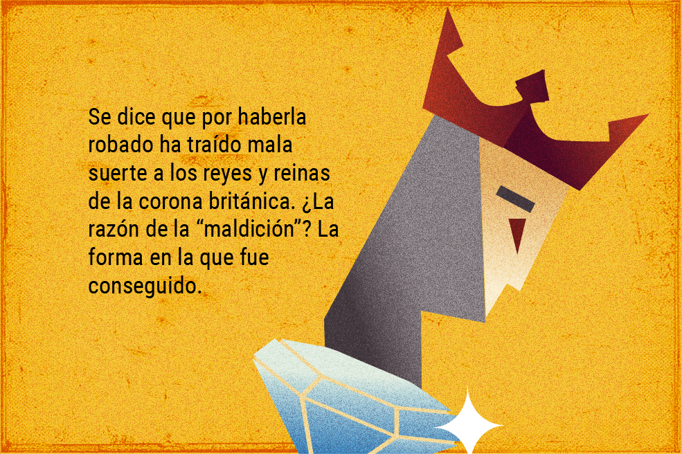 La sangrieta historia del diamante más grande de la corona británica.
