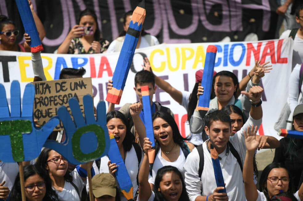 Universidad Pedagógica rechaza amenazas a líderes estudiantiles