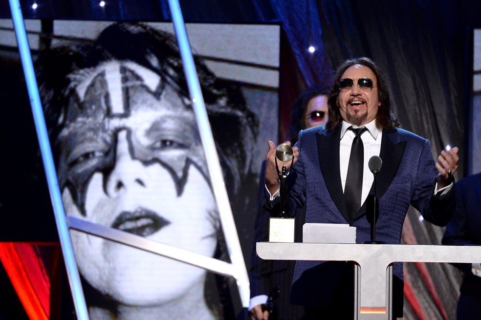 Kiss en el Salón de la Fama
