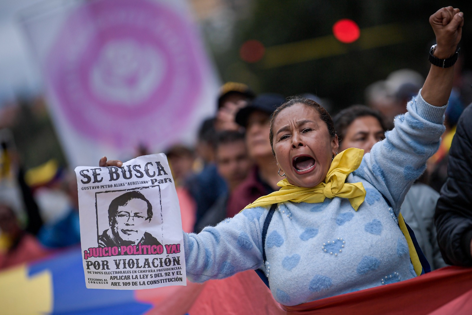 La manifestación transcurrió de manera pacífica y sin apenas percances para la movilidad.