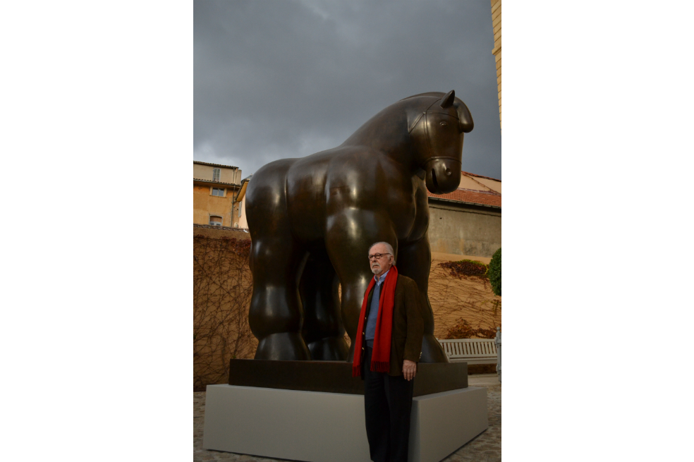 “No me siento aplastado por la obra de Picasso”: Fernando Botero