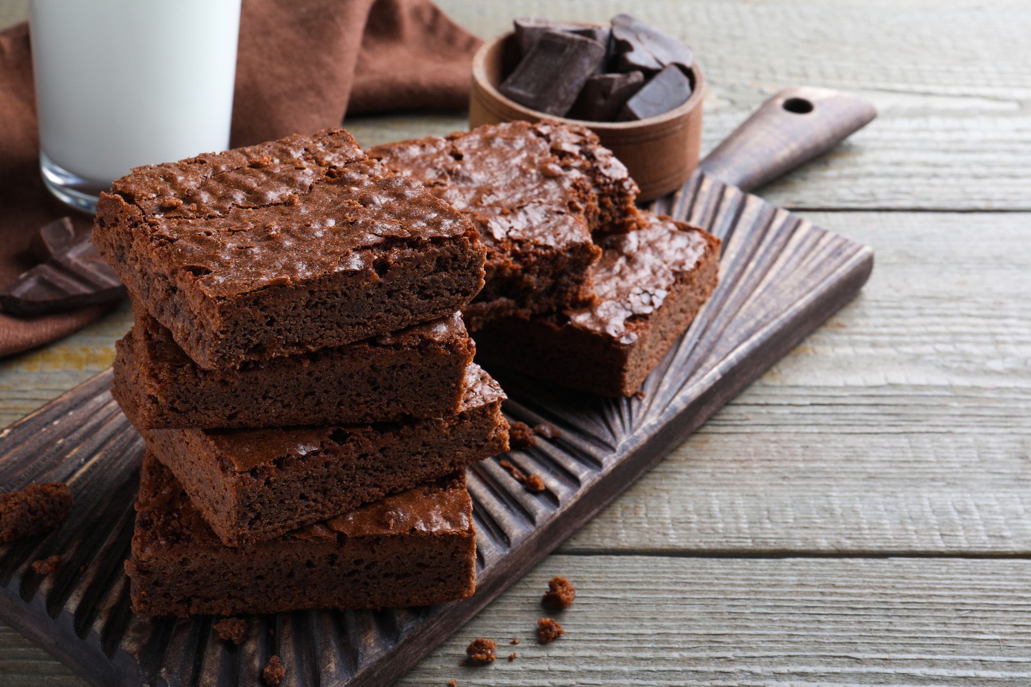 Brownie pudding