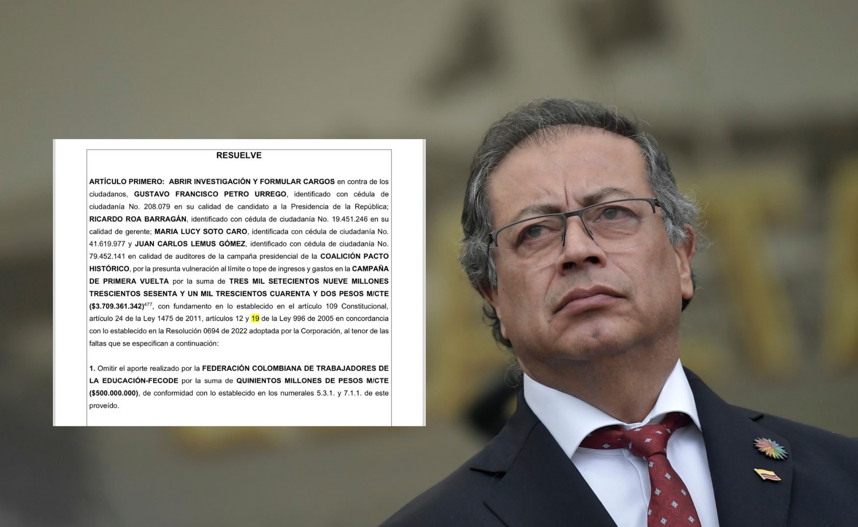 Consejo Electoral aplazó por dos semanas más decisión sobre expediente Petro