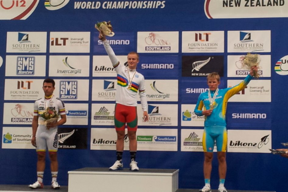 Jordan Parra, plata en el scratch del Mundial de Pista