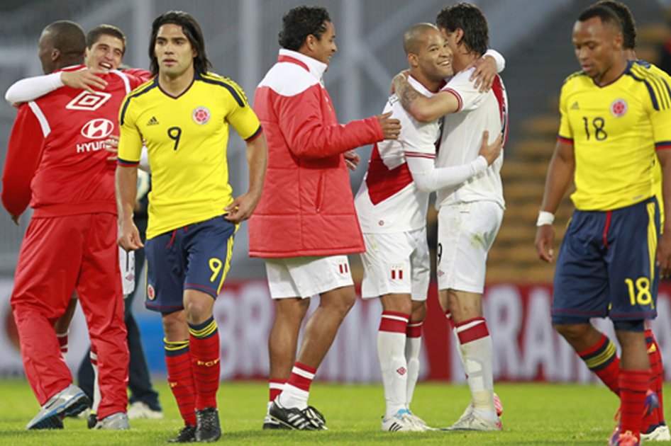 La mala racha de Colombia contra Perú en Copa América