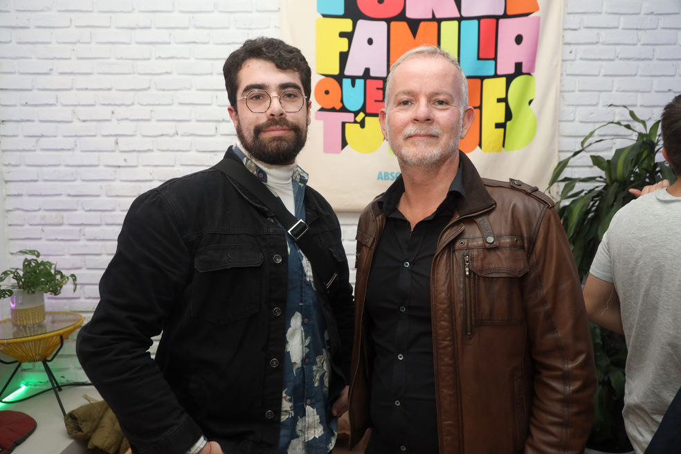 Fabrizio Rubio y Cristian Oschilewski