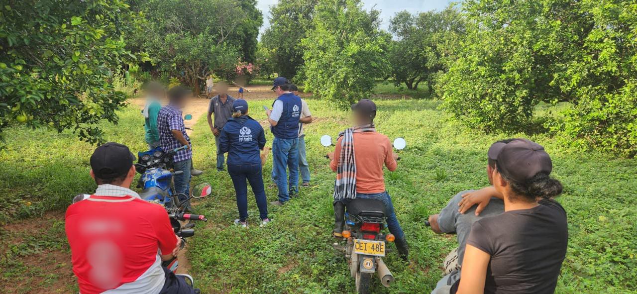 Denuncian desplazamiento de 20 familias en Chiriguaná, Cesar, por grupos armados
