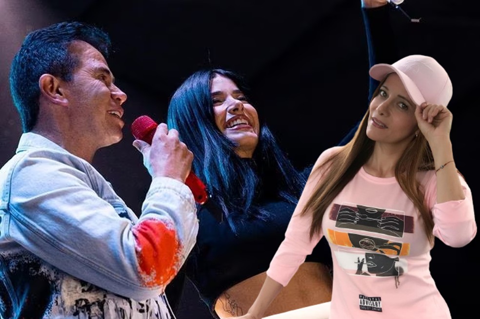 Novia de Jhonny Rivera se encontró con la exesposa del cantante. Así reaccionó