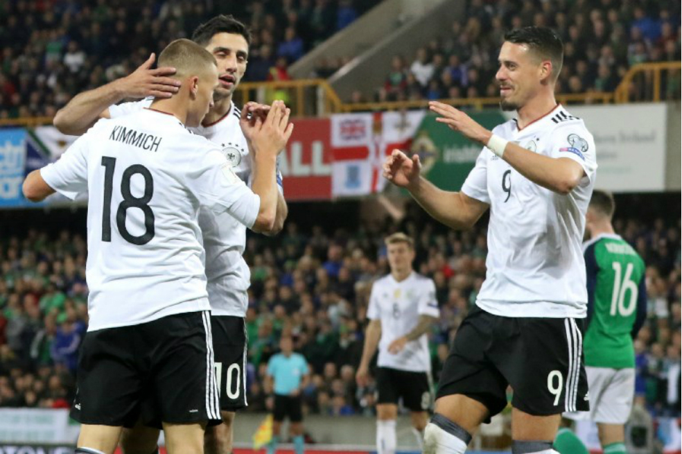 Alemania e Inglaterra confirmaron su presencia en Rusia 2018