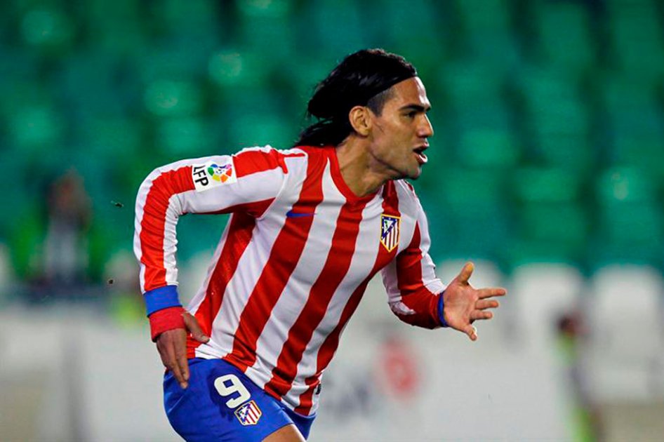 Con doblete de Falcao, Atlético de Madrid ganó y ahora escolta a Barcelona