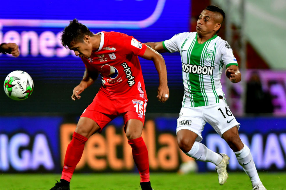 Nacional empató sobre la hora con América en Medellín