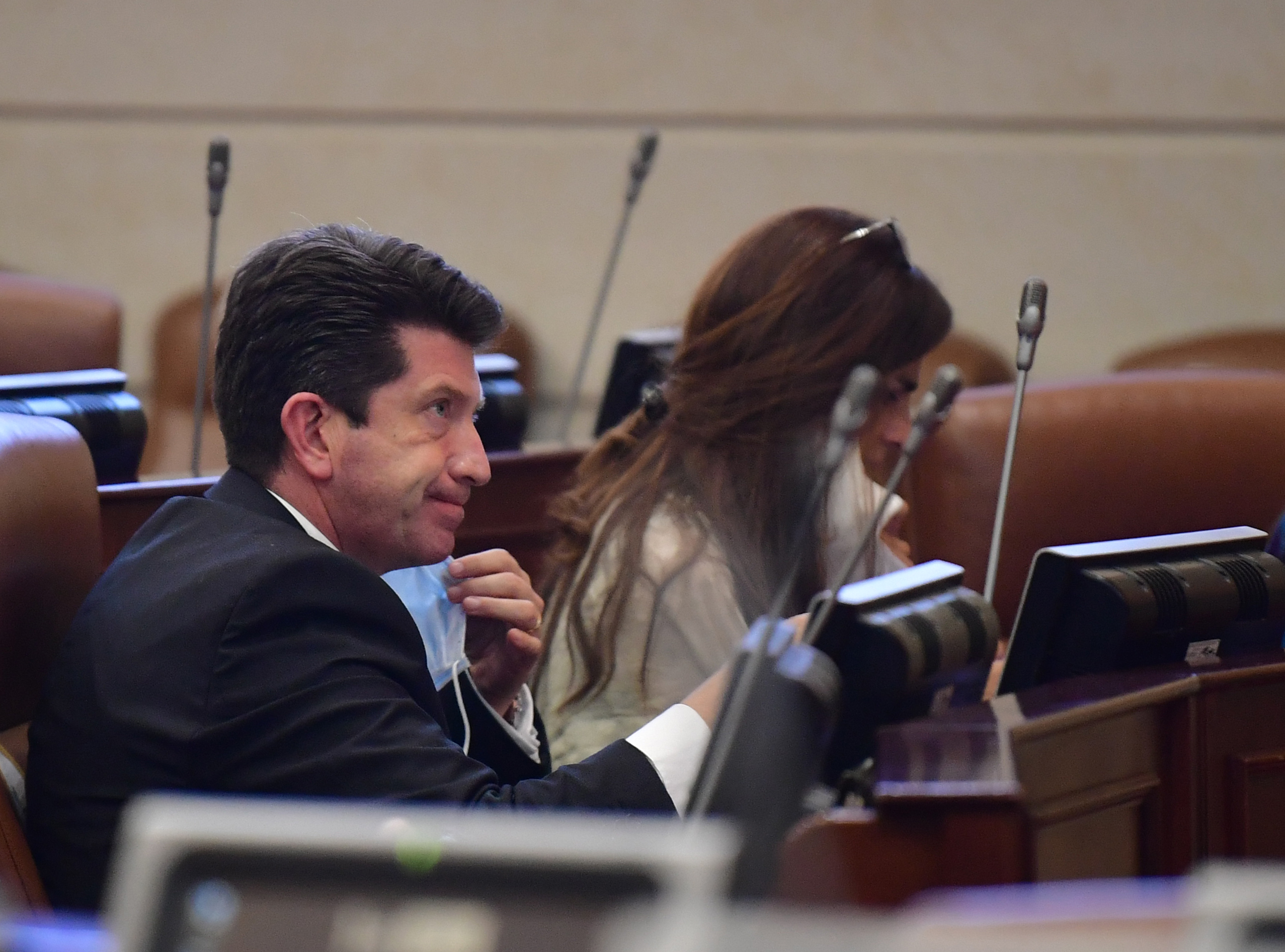 Moción de censura al Ministro de Defensa Diego Molano, realizado ante la plenaria de la Cámara de Representantes.