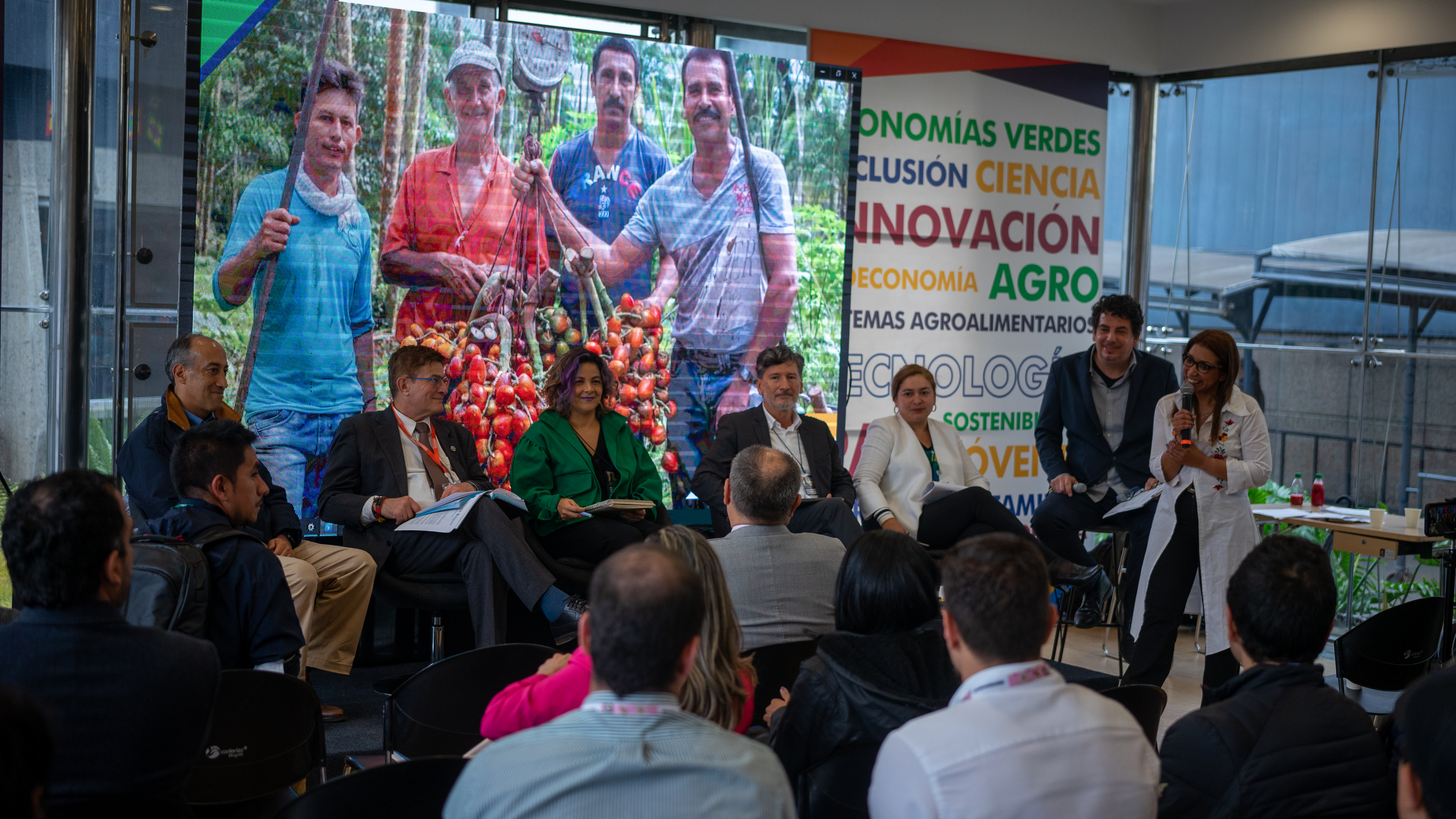 La Unión Europea participó en cuatro paneles, en los que se abordaron temas como paz y transición agroecológica.