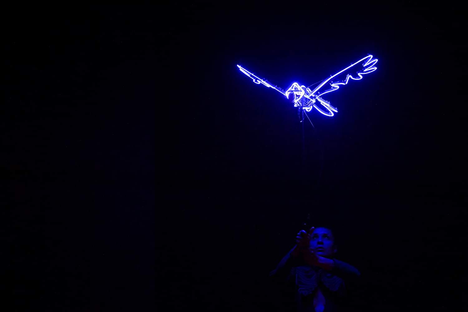 Contar con títeres en el escenario fue un gran reto para el colectivo teatral Púrpura Creativo, pues ninguno de los integrantes es animador de objetos.