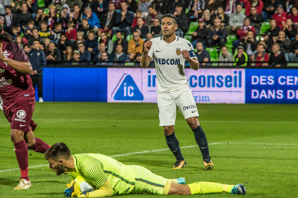 Mónaco llegó a su tercera victoria de la mano de Falcao que volvió a anotar