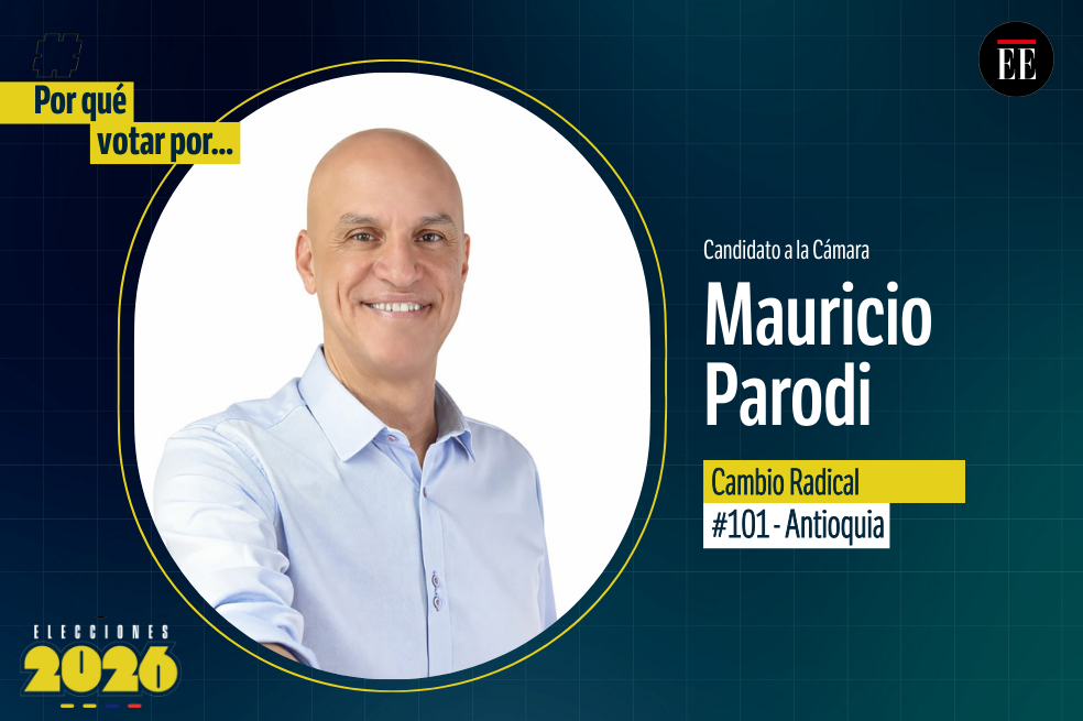 “Por qué votar por”: Mauricio Parodi, candidato a la Cámara